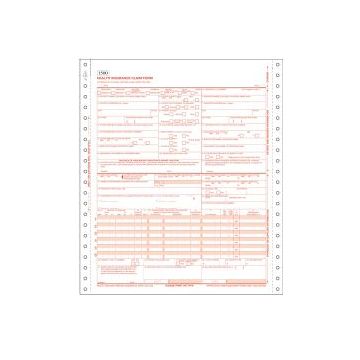 New 2014 HCFA Form, One Part, Case of 2500