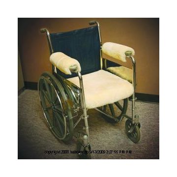 Sofsheep Sheepskin Wheelchair Armrest Cover Short by Sheepskin Ranch - Package of 2