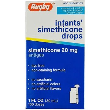 Simethicone Drops (for Infant's) by Rugby (1 or 3 Pack) - 1 Pack