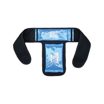 Soft-Ice Cold & Hot Therapy Compression Wrap by Polar Products - Neck / Upper Spine.