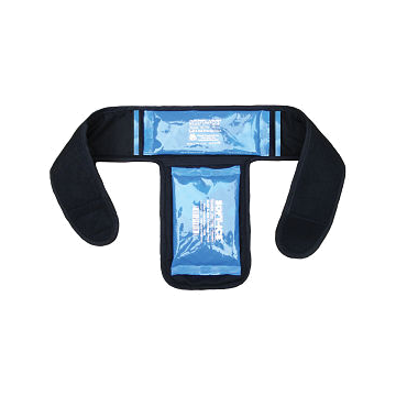 Soft-Ice Cold & Hot Therapy Compression Wrap by Polar Products - Neck / Upper Spine.