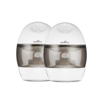 Baby Spectra Premier Wearable Breast Pump - Hands-Free Portable Breast Pump - Wireless