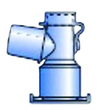 Non-Sterile Standard Dual-Axis Swivel Adapter, Angled 15mm termination by Smiths Medical ASD