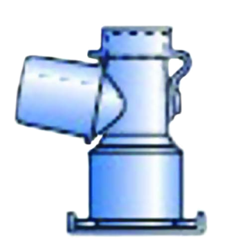 Non-Sterile Standard Dual-Axis Swivel Adapter, Angled 15mm termination by Smiths Medical ASD