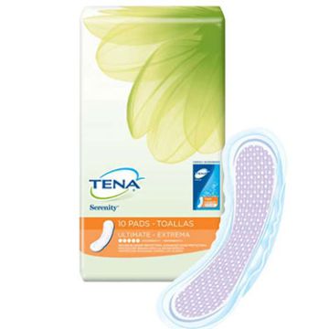 TENA Serenity Ultimate Pads 16" L By SCA Personal Care - Package of 33