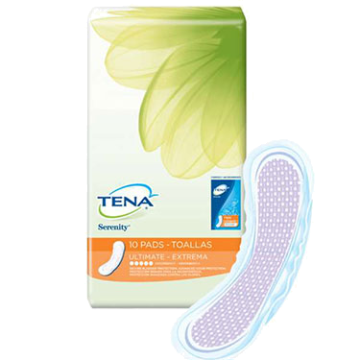 TENA Serenity Ultimate Pads 16" L By SCA Personal Care - Package of 33