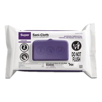 Super Sani-Cloth Germicidal Surface Disinfectant Cleaner Pull Wipes 80 Count