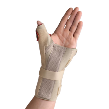 Carpal Tunnel Brace with Dorsal Stay, Black 4XL - Each, Left, 4X-Large, Black
