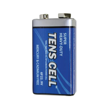 TENS CELL 9V Heavy Duty Standard Battery by Current Solutions