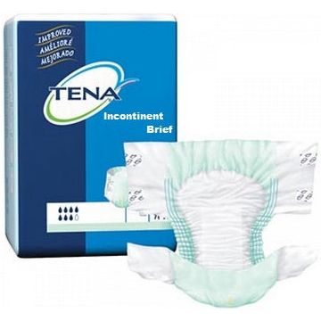 Tena Incontinent Brief Tab Closure Heavy Absorbency by SCA Personal Care - Super 3X-Large Disposable Heavy Absorbency CASE of 32