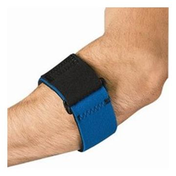 Scott Specialties Neoprene Tennis Elbow Strap Universal Blue, 7" to 15"