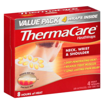 ThermaCare Heat Wraps for Neck Shoulder and Wrist