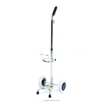Oxygen Cylinder Cart with Telescoping Handle by Aftermarket Group