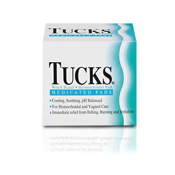 Tucks Hemorrhoid Relief Pad by Johnson & Johnson - Box of 40