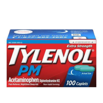 Tylenol PM 500 mg 100 Caplets