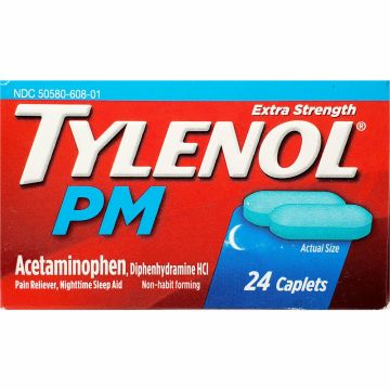 Tylenol PM 500 mg, 24 Caplets