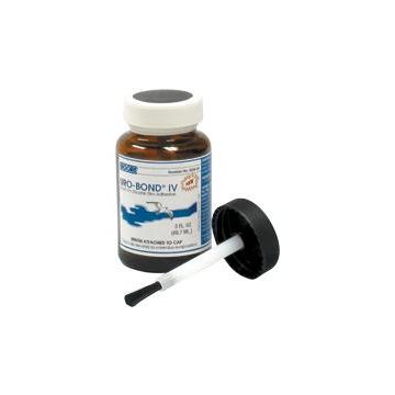 Uro-Bond III Brush-on Adhesive, Glass Jar, Silicone Based by Urocare - 1-1/2 Oz Glass.