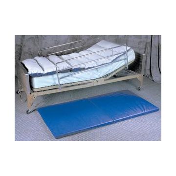 Val Med Folding Fall Pad Exercise Mat, Navy - Singles