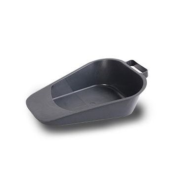 Fracture Bedpan Graphite, 12" x 9" - Singles