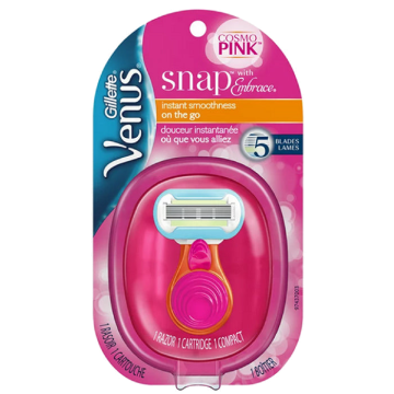 Venus Snap with Embrace Cosmo Pink Women's Razor