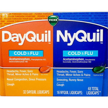 DayQuil and NyQuil Combo Pack, 48 LiquiCaps by Vicks
