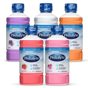 Oral Electrolyte Solution Pedialyte 33.8 oz. Electrolyte - Classic Grape Flavor