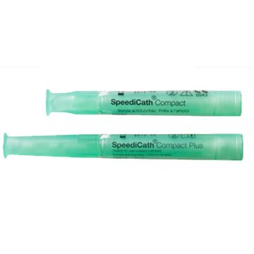 Urethral Catheter SpeediCath® Compact Plus Straight Tip Hydrophilic Coated Polyurethane - 10 Fr. 3-1/2 Inch Length / EACH