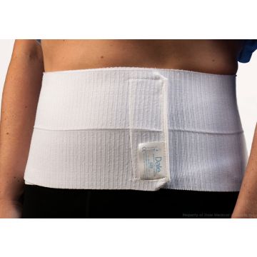 Abdominal Binder - 3 Panel - Each - 9 Inch W Fits 30 Inch to 45 Inch.