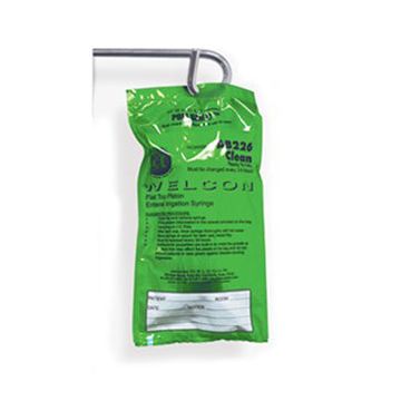 Enteral Irrigation Syringe Kit - Each - Thumb Control Ring / Thumb Control Grommetless, Antibacterial Pole Bag.