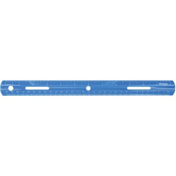 Westcott 12" Translucent Ruler (10526) - 1