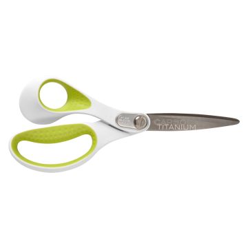 Westcott 16935 Lefty Heavy Duty CarboTitanium Bonded 8" Straight Scissors (16935) - 1