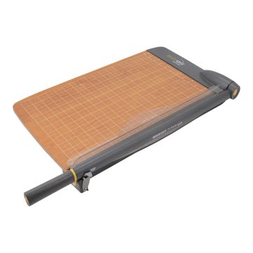 Westcott 18" Trimair Guillotine Trimmer, Wood Base - 1