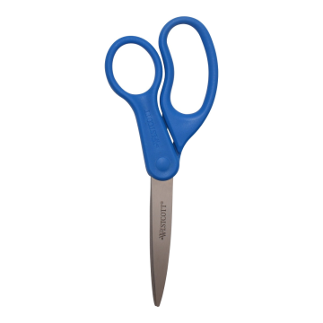 Westcott 8" All Purpose Preferred Stainless Steel Scissors, Blue (41218) - 1