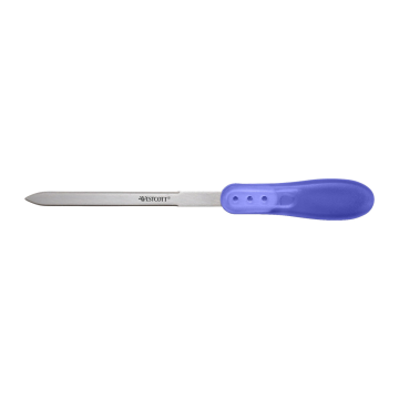 Westcott 8" SmoothGrip Stainless Steel Letter Opener with Cushion Grip Handle, Assorted Colors (13934) - 1