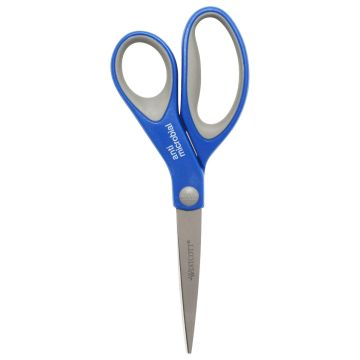 Westcott 8" Straight Soft Handle Anti-microbial Scissors (17930) - 1