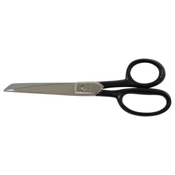 Westcott Forged Nickel Plated Straight Office Scissors, 8", Black (10260) - 1
