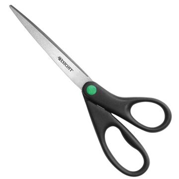 Westcott KleenEarth 9" Recycled Scissors Straight (13138) - 1