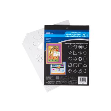 Westcott LetterCraft Stencil Book (15847-PARENT) - 1