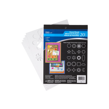 Westcott LetterCraft Stencil Book (15847-PARENT) - 1