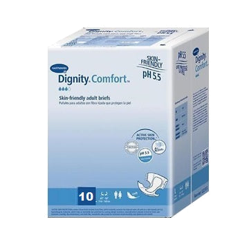 Dignity Comfort Breathable Adult Fitted Brief by Whitestone - Bag of 10 - Medium (32 inch - 44 inch)
