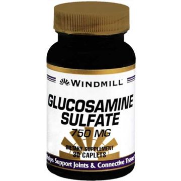 Glucosamine Sulfate 750 mg Tablets, 30 Count