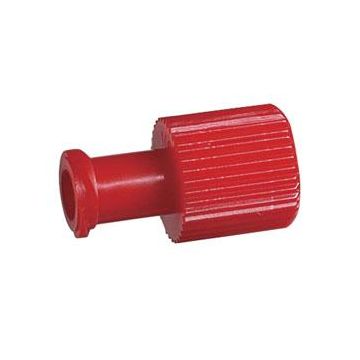 Red Cap Replacement Luer Cap, Dual Function by B Braun Medical