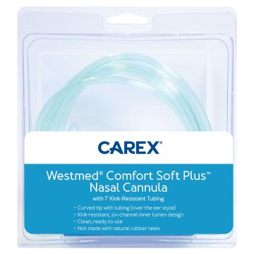 COMFORT SOFT PLUS 7' OXYGEN NASAL CANNULA