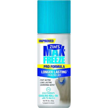 Zims Max Freeze Pro Formula Pain Relief Roll-on with Menthol