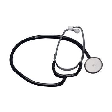Mabis Spectrum Nurse Stethoscope 30" L, Latex-Free, Adult, Black