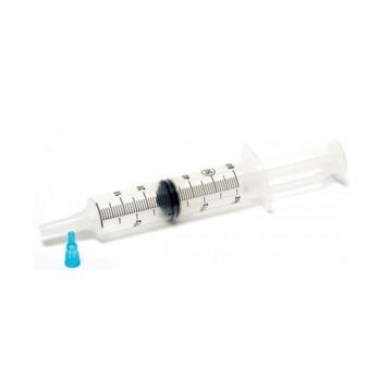 ReliaMed Flat Top Catheter Tip Irrigation Syringe with Tip Protector 60 mL