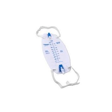 Premium Flocked Back Leg Bags with Flip Valve by ReliaMed Misc - 500 mL.