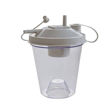 Suction Canister, 800cc with Floater Top by ReliaMed